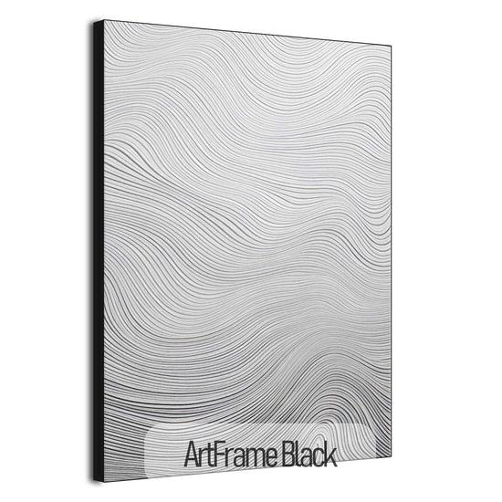 Minimalism Collection | Deserto d'Avorio | Soothing Zen Waves in Abstract Minimalism by Roderick Sebastiaan | ArtFrameBlack_1aafd10b-b887-43b0-8fcf-f45499a894ba