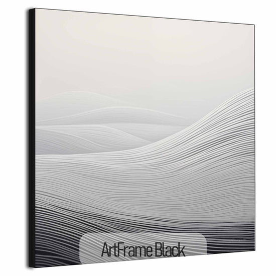 Minimalism Collection | Fading Echoes | Elegant Minimalist Dune Landscape Art for Modern Spaces by Roderick Sebastiaan | ArtFrameBlack_201596de-5ab7-4beb-aef9-c84b6925e741