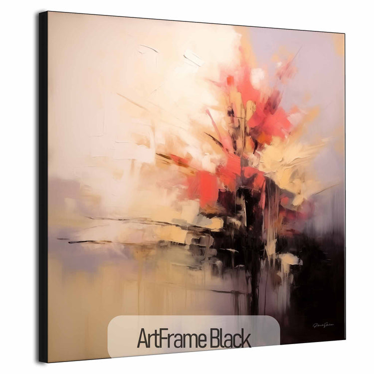 Abstract Collection | Fiery Genesis | Warmth and Motion in Abstract Canvas Art by Roderick Sebastiaan | ArtFrameBlack_3baffaf9-6833-4063-8366-6098684e8478