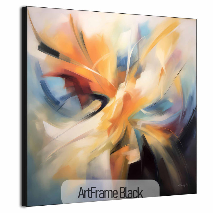 Abstract Collection | Soul of the Phoenix | Dynamic Abstract Artwork for Modern Interiors by Roderick Sebastiaan | ArtFrameBlack_43155446-fb46-41c5-aa9d-6c2f7eaaff43