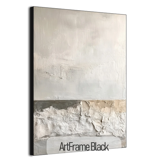 Abstract Collection | Timeless Simplicity | Minimalist Abstract Art with Texture Look for Elegant Interiors by Roderick Sebastiaan | ArtFrameBlack_73f06f2a-11c6-405b-99af-4e7f341b37e6