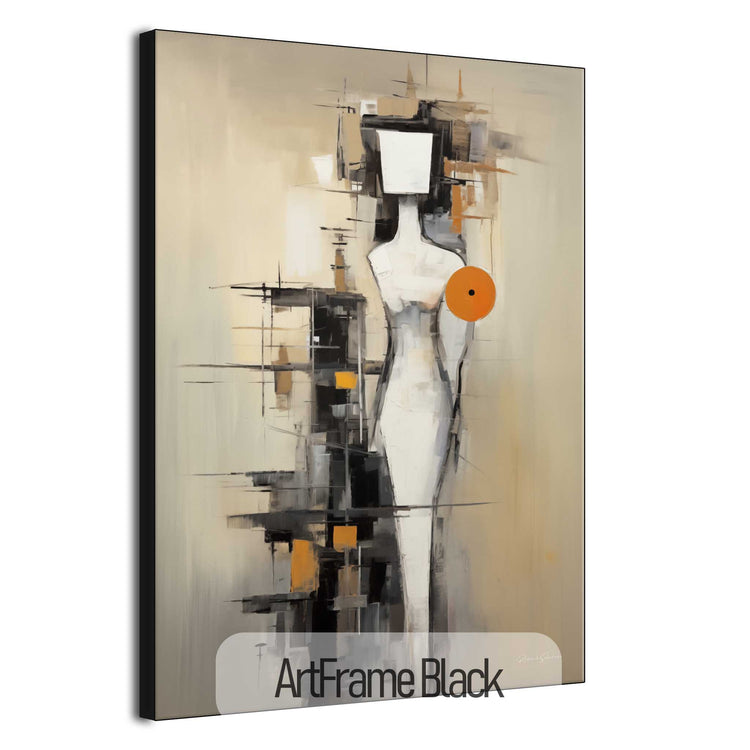 Abstract Collection | Future Noir | Abstract Future Vision of Minimalist Elegance by Roderick Sebastiaan | ArtFrameBlack_8783596c-2f91-4c5e-b597-1a733ceeb9f7