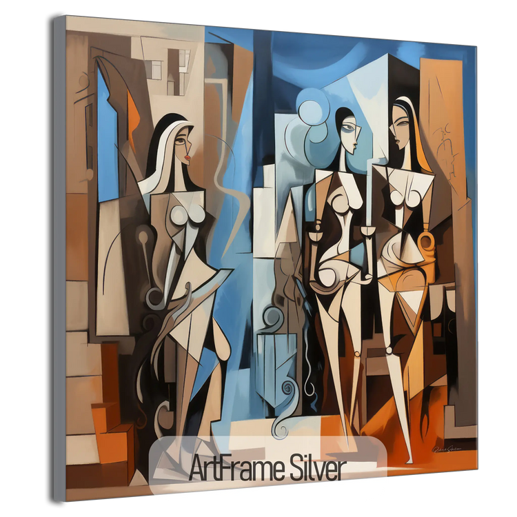 Ville de Rêve No.3 | Cubism and Contrast in a Dream Metropolis