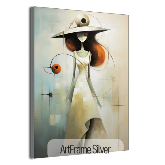 Feminine Collection | Fashion Fantasia | Artistic Graceful Elegance in a Surreal Style by Roderick Sebastiaan | ArtFrameSilver_57e10799-aa73-4b00-8b33-51d6ef44a7e2