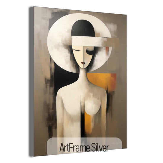 Abstract Collection | A Clockwork Orange | Modern Portrait Abstraction and Ode to Film by Roderick Sebastiaan | ArtFrameSilver_5b3ee2a2-7576-441a-8e03-511b91133a23