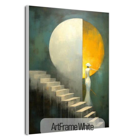 Abstract Collection | Celestial Passage | Journey through Celestial Spheres & Duality by Roderick Sebastiaan | ArtFrameWhiteFrame_a0da0b0b-1b86-4832-b124-42bd86b4772f