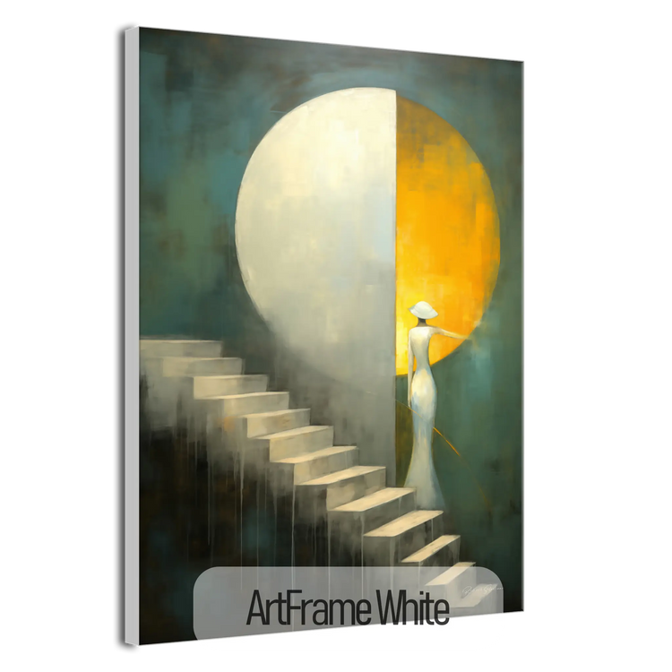 Abstract Collection | Celestial Passage | Journey through Celestial Spheres & Duality by Roderick Sebastiaan | ArtFrameWhiteFrame_a0da0b0b-1b86-4832-b124-42bd86b4772f