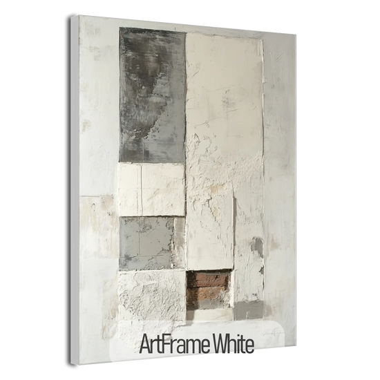 Abstract Collection | Urban Layers | Textured Abstract Art Print Reflecting Urban Architecture by Roderick Sebastiaan | ArtFrameWhite_2770b1de-8499-479d-ab85-087765e74d82