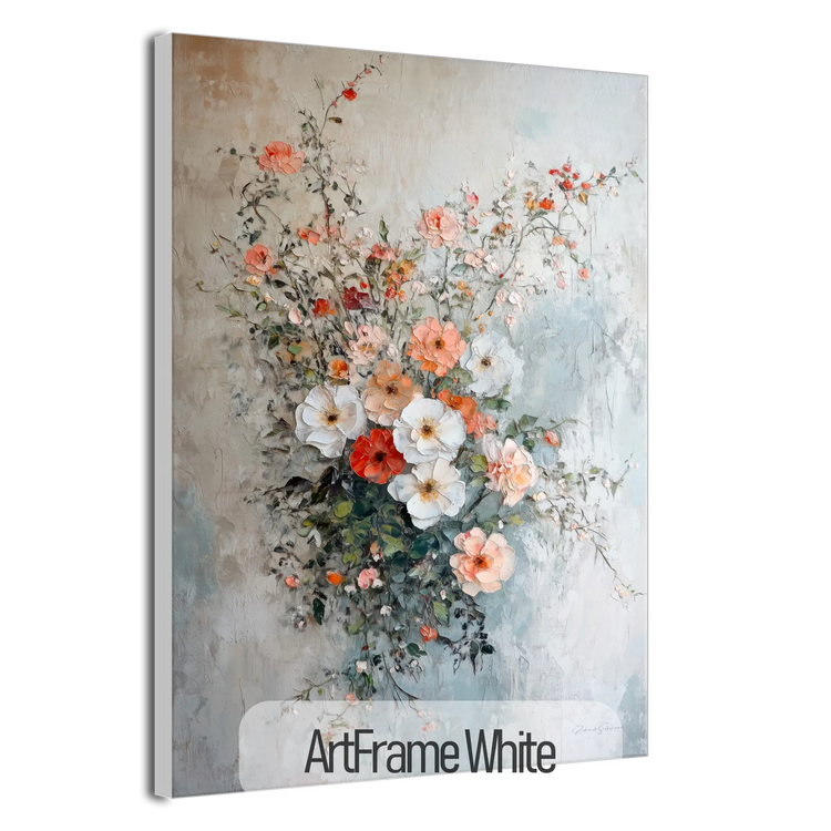 Botanical Collection | Fleurs de Lumière | Luminous Floral Wall Art for Modern and Classic Decor by Roderick Sebastiaan | ArtFrameWhite_54857506-ea8a-4d60-9b0b-9531f4895bcc