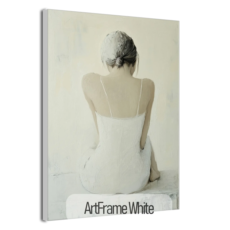 Feminine Collection | Delicate Solitude | Soft and Subtle Art Print for Peaceful Interiors by Roderick Sebastiaan | ArtFrameWhite_f45295bb-310c-4896-8c26-e3fb2ed01ee4