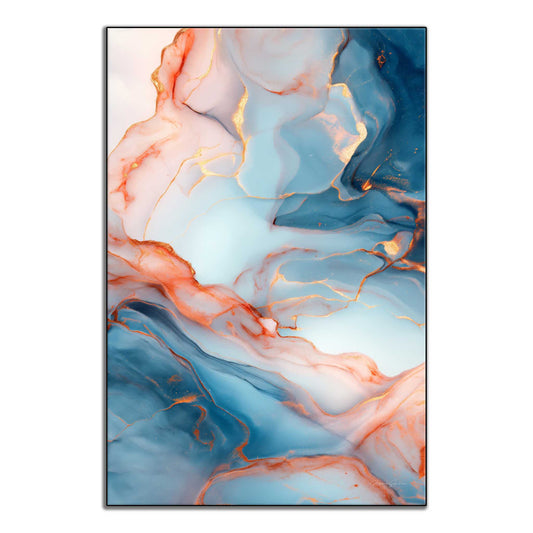 Abstract Collection | Lapis Lazuli | Mineral Veins of Gold and Azure Gemstone Art Print by Roderick Sebastiaan | ArtFrame_1c601a75-135c-4461-8ce2-231675f22f52