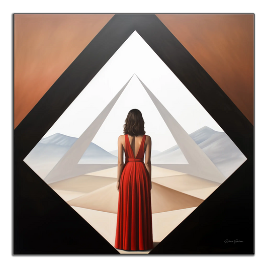 Geometry Collection | A New Beginning | Minimalist Perspective in Modern Art Frame by Roderick Sebastiaan | ArtFrame_3c7093b5-2c44-40c9-9658-fb92f4754b73