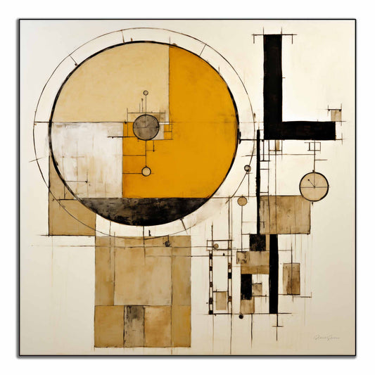 Geometry Collection | Scheme of Life | Ludic Geometric Abstraction of Everyday Existence by Roderick Sebastiaan | ArtFrame_5b57f01c-a188-480b-9445-aee1ae0b1b25