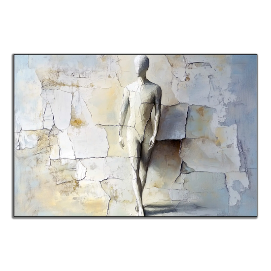 Male Collection | Breaking Through – Textured Look Abstract Wall Art with Stone-Like Background by Roderick Sebastiaan | ArtFrame_914e101b-a80d-4b01-83ed-66f03c221e8e