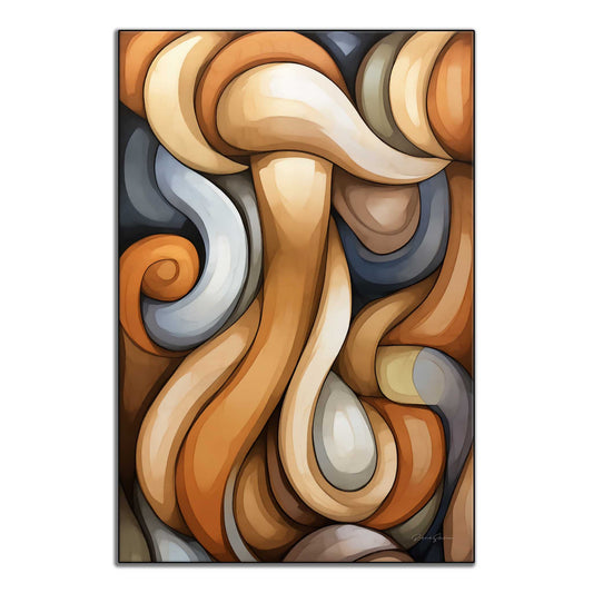 Abstract Collection | The Dreamweaver | Surreal Waves and Curves on Art Frame by Roderick Sebastiaan | ArtFrame_937c42ef-d078-42dc-8aa0-aa23a10888cd