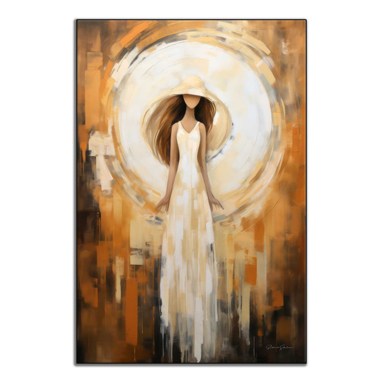 Feminine Collection | Lune de Beauté | Abstract Nocturnal Female Elegance in Moonlight by Roderick Sebastiaan | ArtFrame_970174f6-41a7-4eda-9e8f-5acf2680008a