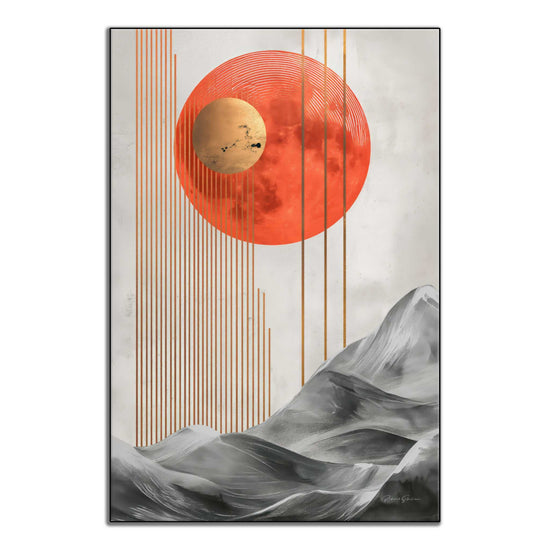 Minimalism Collection | Zen Alignment | Harmonious Abstract Balance of Nature and Geometry by Roderick Sebastiaan | ArtFrame_c2ff3006-89b6-4720-ba72-d6befdc1280e