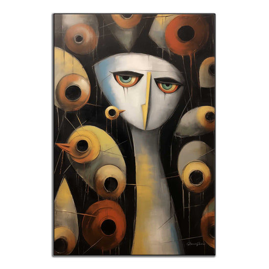 Abstract Collection | Enigmatic Watcher | Intriguing & Abstract Visual Story on Art Frame by Roderick Sebastiaan | ArtFrame_ef4acde2-2219-43a7-a092-aa72f5ff8dad