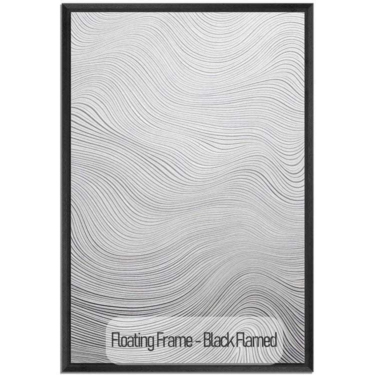 Minimalism Collection | Deserto d'Avorio | Soothing Zen Waves in Abstract Minimalism by Roderick Sebastiaan | Black-Flamed_1a054e53-3e8f-4416-87c0-5d679aa7ebf8