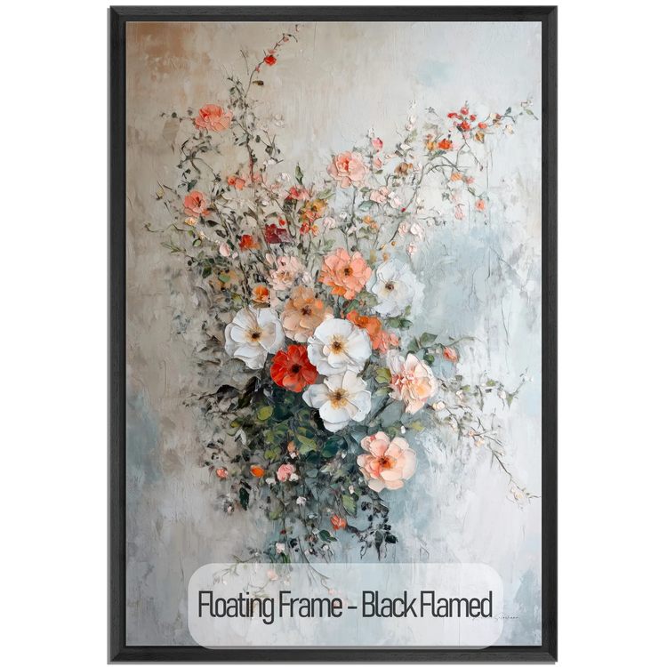 Botanical Collection | Fleurs de Lumière | Luminous Floral Wall Art for Modern and Classic Decor by Roderick Sebastiaan | Black-Flamed_67a8273d-7dbe-43c3-8d68-cf9100269670