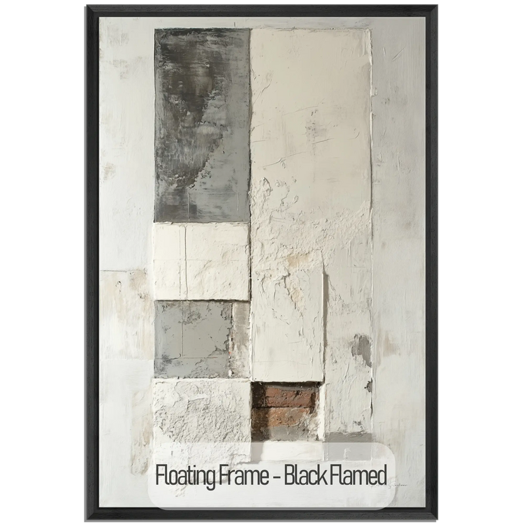 Abstract Collection | Urban Layers | Textured Abstract Art Print Reflecting Urban Architecture by Roderick Sebastiaan | Black-Flamed_7214e024-dac1-4785-aaf5-f70af68d9617