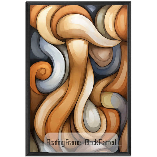 Abstract Collection | The Dreamweaver | Surreal Waves and Curves on Art Frame by Roderick Sebastiaan | Black-Flamed_74d681e5-19de-4567-8e55-d7c99c29ec9b