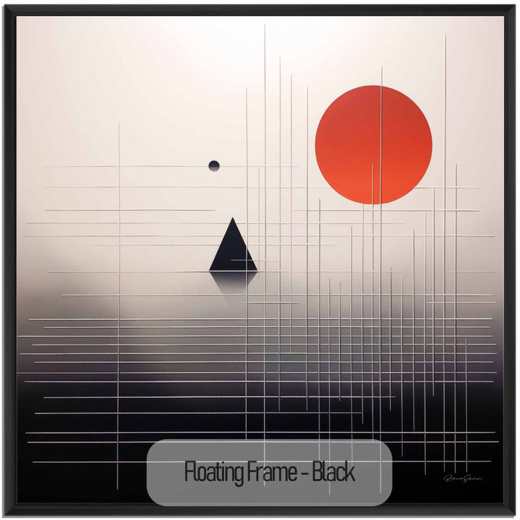 Minimalism Collection | Tokyo Sunrise | Serene Minimalist Twilight in Sleek Art Frame by Roderick Sebastiaan | Black_2e3a3c88-0dee-46ca-a6e4-70e1b625ab4f