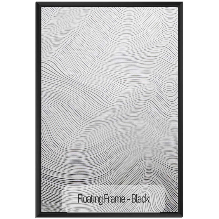 Minimalism Collection | Deserto d'Avorio | Soothing Zen Waves in Abstract Minimalism by Roderick Sebastiaan | Black_c18838de-b98e-47eb-89b3-d5ca77dccc73