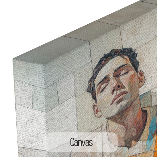 Male Collection | Layers of Thought | Thought-Provoking Abstract Male Portrait for Contemporary Decor by Roderick Sebastiaan | Canvas_6038ecb7-e343-4331-93f8-6fa9bf0b6fb9