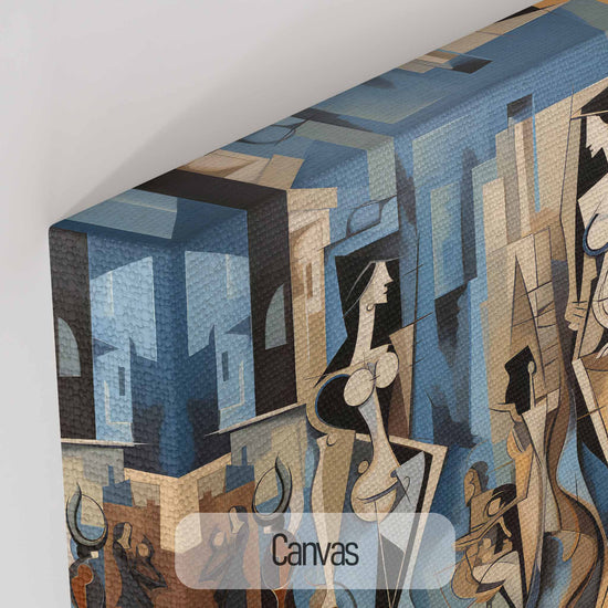 Surrealism Collection | Ville de Rêve No.2 | Cubist Imagination of Urban Elegance by Roderick Sebastiaan | Canvas_6898d900-2494-422f-8228-8e0b466826fb