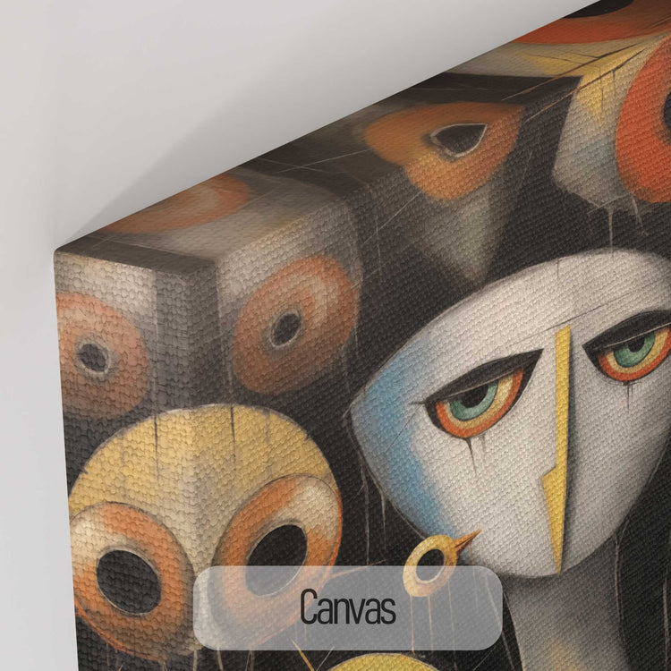 Abstract Collection | Enigmatic Watcher | Intriguing & Abstract Visual Story on Art Frame by Roderick Sebastiaan | Canvas_a9f94679-a227-4e8a-81d1-095c56d173ae