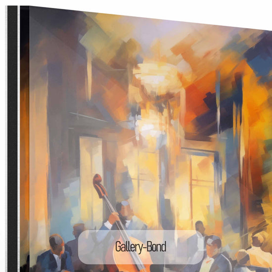 Music Collection | Echoes of Bourbon Street | Vibrant New Orleans Jazz Club Art Print by Roderick Sebastiaan | Gallery-Bond_0368edf4-7511-436e-8f33-aba5eb669a67