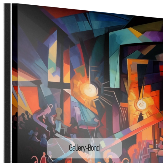 Music Collection | 20's Jazz No.1 | Vibrant Art Deco Jazz Club Print on Art Cloth by Roderick Sebastiaan | Gallery-Bond_4ae66f9d-6d2d-43b4-b398-ff915ee8b7f3