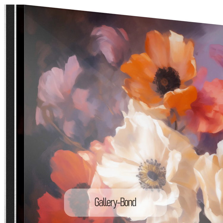 Wildflowers in Bloom | Vibrant Flowering of Field Flowers on Art Frame