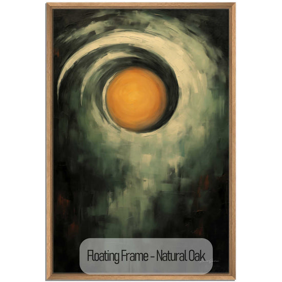 Abstract Collection | Mystic Solaris | Abstract Solar Mystery in Dark Hues Art Print by Roderick Sebastiaan | NaturalOak_d69d32fb-4d01-4f0a-872f-77de40df9fc6