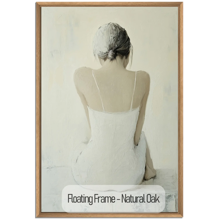 Feminine Collection | Delicate Solitude | Soft and Subtle Art Print for Peaceful Interiors by Roderick Sebastiaan | NaturalOak_e32adfed-960c-4549-9d3b-322fed6ff636