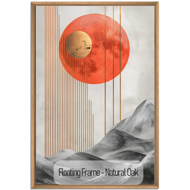 Minimalism Collection | Zen Alignment | Harmonious Abstract Balance of Nature and Geometry by Roderick Sebastiaan | NaturalOak_ebc39589-507a-4763-b2b5-9af8fbcd5de9