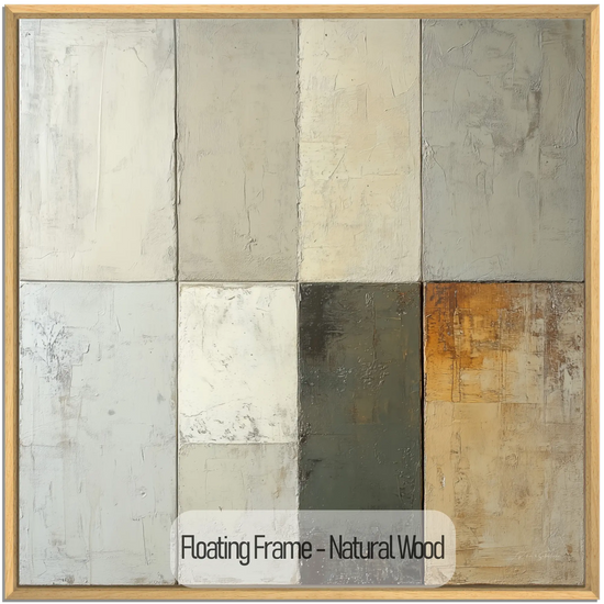 Abstract Collection | Golden Touch | Sophisticated Neutral-Toned Art Print for Stylish Spaces by Roderick Sebastiaan | NaturalWood_52ca9c50-6338-4d42-bbf2-49ca7e9525cd