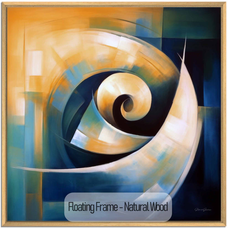 Abstract Collection | The Spiral | Abstract Dynamics and Movement in Modern Colours by Roderick Sebastiaan | NaturalWood_5c896d6d-4924-4b14-8609-63a3d5a289b0