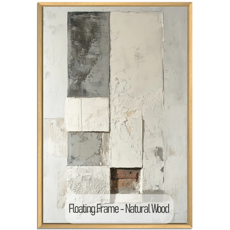 Abstract Collection | Urban Layers | Textured Abstract Art Print Reflecting Urban Architecture by Roderick Sebastiaan | NaturalWood_b568f3a1-c627-405a-a7d9-af2eb50d7b62