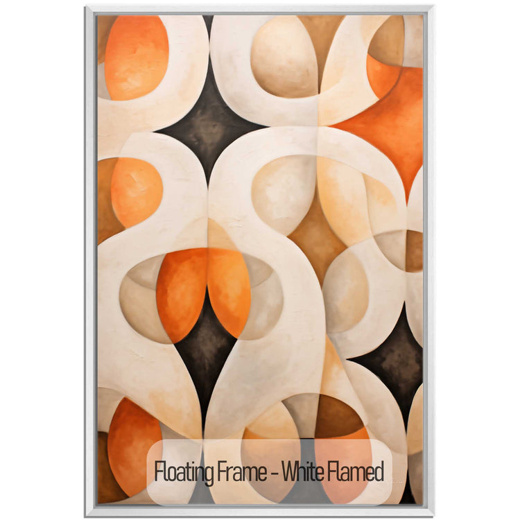 Abstract Collection | Alabaster & Amber | Harmony in Organic Abstraction on Art Cloth by Roderick Sebastiaan | White-Flamed_4e6d07a7-68e9-40e5-a279-d8383ca6df18