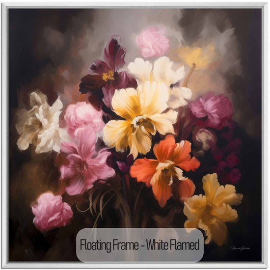 Botanical Collection | Symphony of Flowers | Enchanting Floral Art Print for Elegant Decor by Roderick Sebastiaan | White-Flamed_50b60f51-4834-4bd1-b5ae-30ac2d8bce90