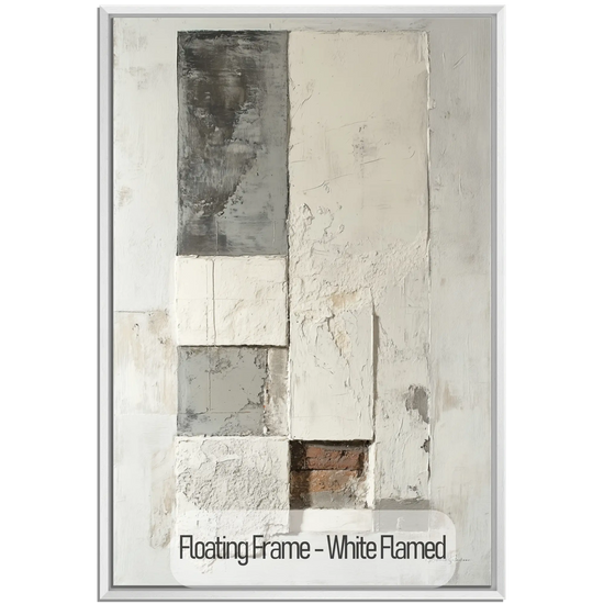 Abstract Collection | Urban Layers | Textured Abstract Art Print Reflecting Urban Architecture by Roderick Sebastiaan | White-Flamed_7d3ffcfd-24cb-4bfa-94fe-17c004ce5d7c