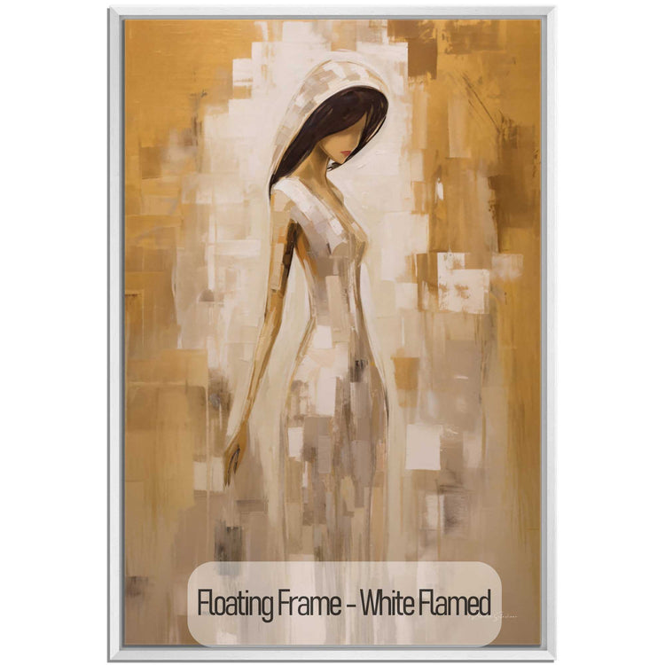 Feminine Collection | Whispers of Seduction | Mystical Sensual Elegance in Warm Colours on Art Cloth by Roderick Sebastiaan | White-Flamed_a4950c88-e8b4-42a9-85dc-6c19f96166ec