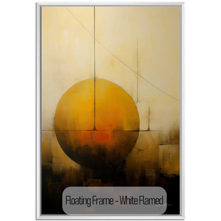 Abstract Collection | Solstitium Aeternum | Golden Celestial Body in Harmonious Abstraction by Roderick Sebastiaan | White-Flamed_bc5bbe33-dcad-4b82-8c8a-2cbe318a62f5