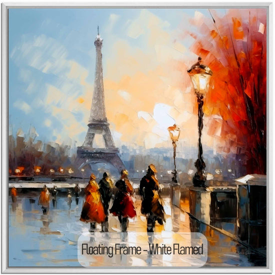 Geography Collection | Autumn in Paris | Warm Glow on the City of Lights by Roderick Sebastiaan | White-Flamed_c1c5de61-b926-4f86-b4d9-6377e2cd9e33