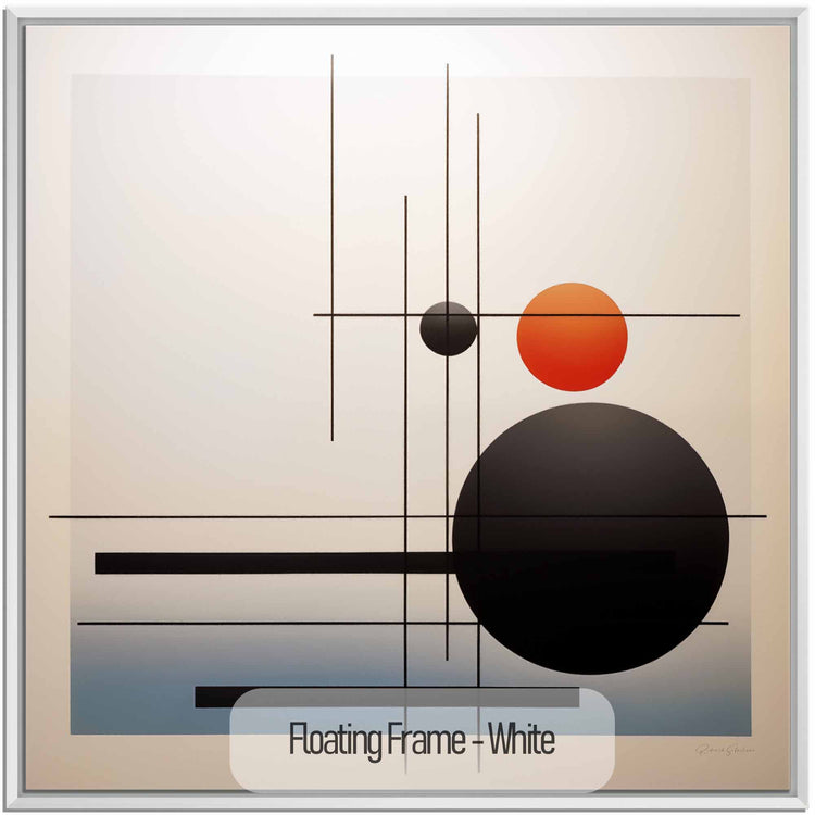 Minimalism Collection | Conjunction of the Spheres | Modern Minimalist Art for Elegant Decor by Roderick Sebastiaan | White_c39f6e7b-eb36-4252-8b0e-3cff61efb593