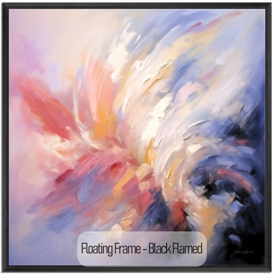 Abstract Collection | Forces of Nature | Dynamic Abstract Movement & Emotion by Roderick Sebastiaan | WoodenFloaterFrame-Black-Flamed_5b967161-8a23-40bd-98f0-867f4e33e7a2