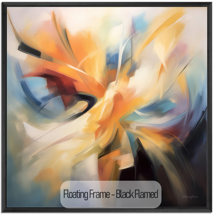 Soul of the Phoenix | Dynamic Abstract Artwork for Modern Interiors