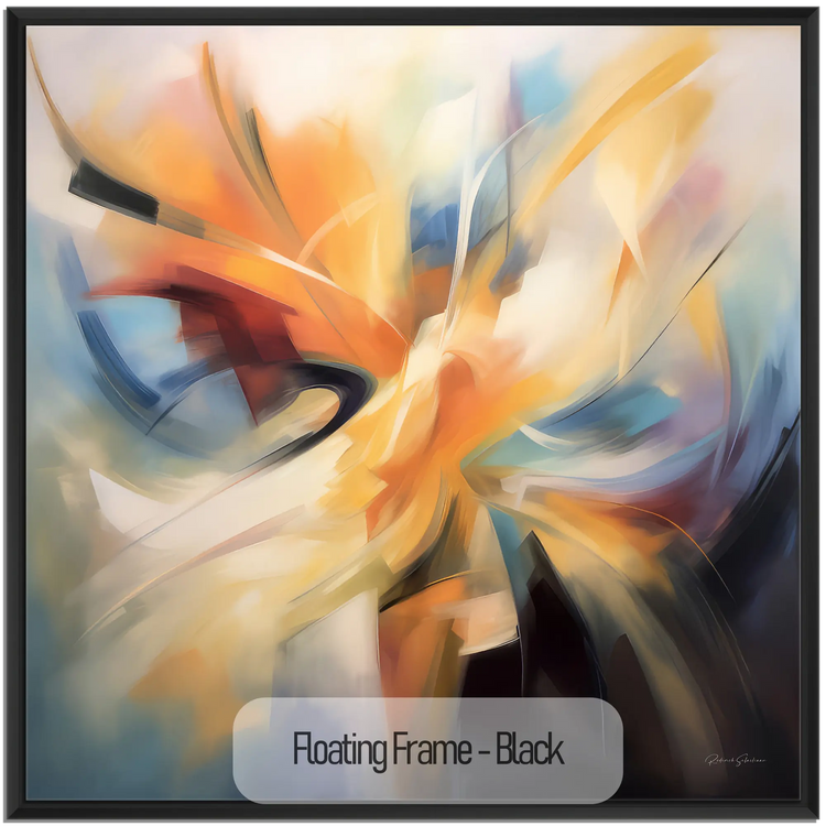 Soul of the Phoenix | Dynamic Abstract Artwork for Modern Interiors